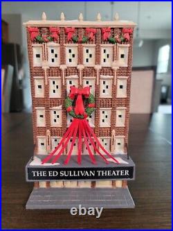 Department 56 The Ed Sullivan Theater Christmas in the City Building with Box