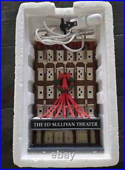 Department 56 The Ed Sullivan Theater Christmas in the original Box