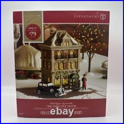 Department 56 The Prescott Hotel 805536 Christmas in the City With Box & Light