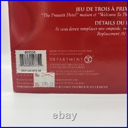 Department 56 The Prescott Hotel 805536 Christmas in the City With Box & Light
