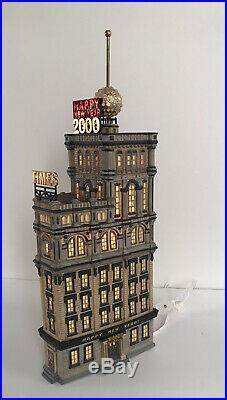 Department 56 The Times Tower 2000 New York Special Edition #56.55510