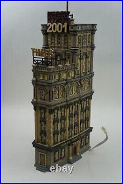 Department 56 -The Times Tower 2000 New York Special Edition Building READ DESC