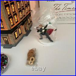 Department 56 The Times Tower Times Square Ball Drop 2000 Holiday Set
