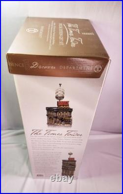 Department 56 Times Square 2000 CHRISTMAS IN THE CITY THE TIMES TOWER Dept 56