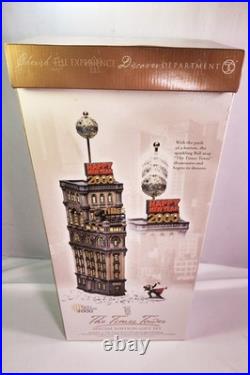 Department 56 Times Square 2000 CHRISTMAS IN THE CITY THE TIMES TOWER Dept 56