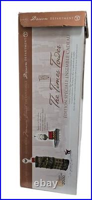 Department 56 Times Square 2000 Times Tower Animated Special Edition NEW