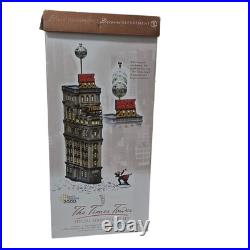 Department 56 Times Square 2000 Times Tower Animated Special Edition NEW