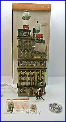 Department 56 Times Tower 2000 Times Square New Years Eve 55510 Special Edition