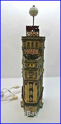 Department 56 Times Tower 2000 Times Square New Years Eve 55510 Special Edition