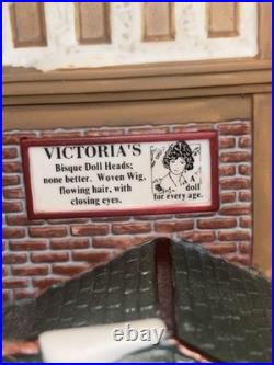 Department 56 Victoria's DollHouse 59257 Christmas in The City-Christmas Village