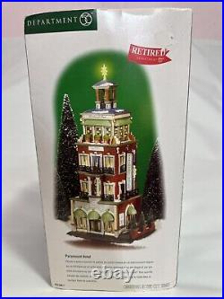 Department 56 Village Collection Christmas in the City Paramount Hotel Retired