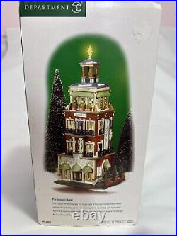 Department 56 Village Collection Christmas in the City Paramount Hotel Retired