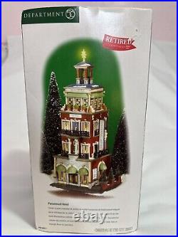 Department 56 Village Collection Christmas in the City Paramount Hotel Retired