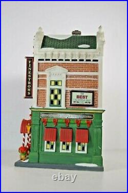 Department 56 Visiting Santa At Finestrom's Christmas In The City #59243 FLAW