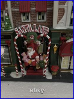 Department 56 Visiting Santa At The Finestorms Retired Christ In The City