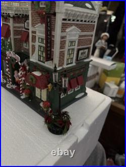 Department 56 Visiting Santa At The Finestorms Retired Christ In The City