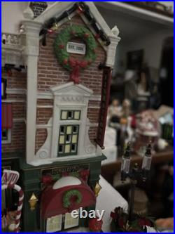 Department 56 Visiting Santa At The Finestorms Retired Christ In The City