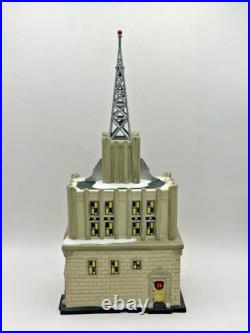 Department 56 WDFS Radio Station Christmas In The City (Set of 2) 4016899 NIB