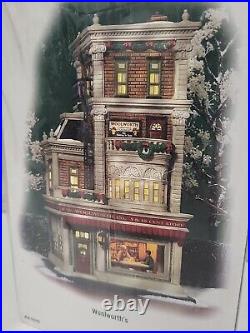 Department 56 Woolworth's 59249 Christmas In The City CIC Village 2005 RARE