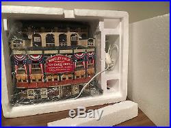 Department 56 Wrigley Field Chicago Cubs lighted with box World Series baseball