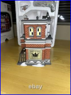 Department 56 Xmas in the City Harley-Davidson Dealership Building Boxed