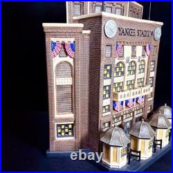 Department 56 Yankee Stadium Christmas in the City Series 56.58923 Lighted