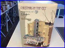 Department 56 christmas in the city Fox theater Its A Wonderful Life