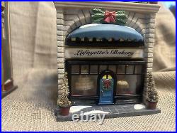 Department 56 christmas in the city (Harley Davidson Shop, Bakery, Dep. Store)