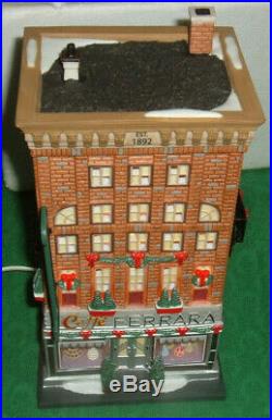 Department Dept 56 Christmas In The City Ferrara Bakery & Cafe #59272 Complete