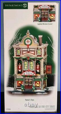 Department Dept 56 Christmas In The City TOPSY'S TOYS #799995