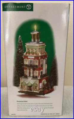 Department Dept 56 Christmas in the City Series Paramount Hotel 58911 NIB