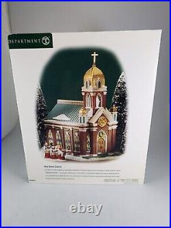 Dept. 56, 1995 Christmas in the City, Holy Name Church RETIRED #58875