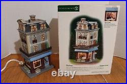 Dept. 56 2002 Christmas In The City Chez Monet 3-D Scene Couple Having Dinner