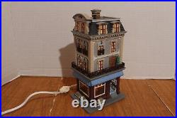 Dept. 56 2002 Christmas In The City Chez Monet 3-D Scene Couple Having Dinner