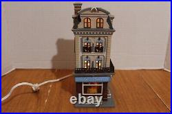 Dept. 56 2002 Christmas In The City Chez Monet 3-D Scene Couple Having Dinner