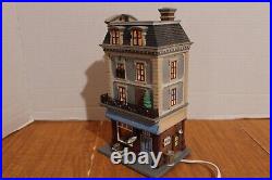 Dept. 56 2002 Christmas In The City Chez Monet 3-D Scene Couple Having Dinner