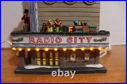 Dept. 56 2002 Christmas In The City Radio City Music Hall Lights Don't Flash