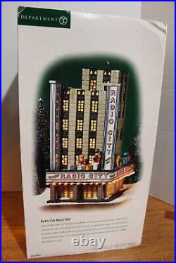 Dept. 56 2002 Christmas In The City Radio City Music Hall Lights Don't Flash