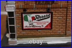 Dept. 56 2007 Ferrara Bakery & Cafe #56.59272 Mint HTF Italian Bakery