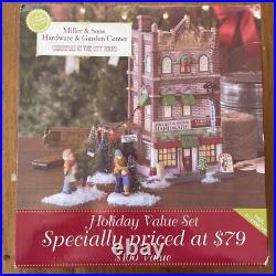 Dept. 56 2008 Miller & Son's Hardware Garden Center #799994 Christmas City
