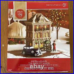 Dept. 56 2009 Christmas In The City The Prescott Hotel Set #805536 NEW