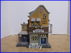 Dept. 56 2011 Christmas In The City Maxwell's Blue Hall #4020175