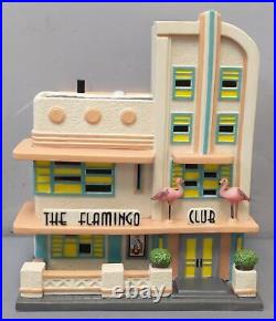 Dept 56 4022814 Christmas In The City Music In The City The Flamingo Club EX/Box