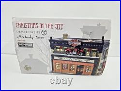 Dept 56 4042393 Christmas in the City Otto's Harley Tavern RETIRED