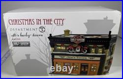Dept 56 4042393 Christmas in the City Otto's Harley Tavern RETIRED