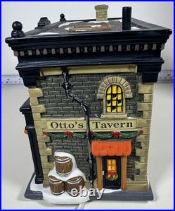 Dept 56 4042393 Christmas in the City Otto's Harley Tavern RETIRED