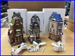 Dept. 56 5531-0 Heritage Village Christmas in the City Set of 3 EX/Box