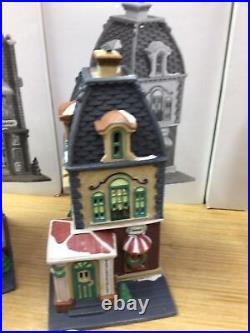 Dept. 56 5531-0 Heritage Village Christmas in the City Set of 3 EX/Box