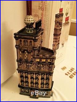 Dept 56 55510 TIMES SQUARE TOWER Year 2000 New York Animated Ball Drop Village
