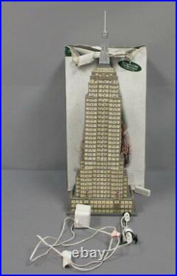 Dept 56 56.59207 Christmas in The City Illuminated Empire State Building EX/Box